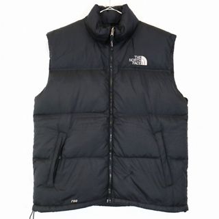 ノースフェイス(THE NORTH FACE) ダウンベスト(メンズ)(ブラック/黒色
