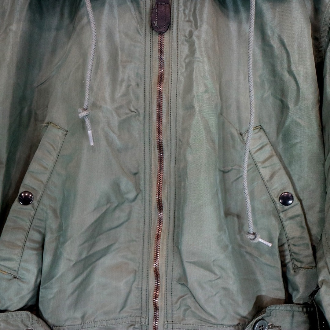 50年代 米軍実物 U.S.AIRFORCE CWU 1/P フライトスーツ ミリタリー 戦闘服 オリーブ (メンズ MEDIUM REGULAR) O0248