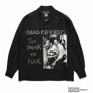 【WACKOMARIA】(茶)NOTORIOUS SHIRT／新品タグ付／送料込