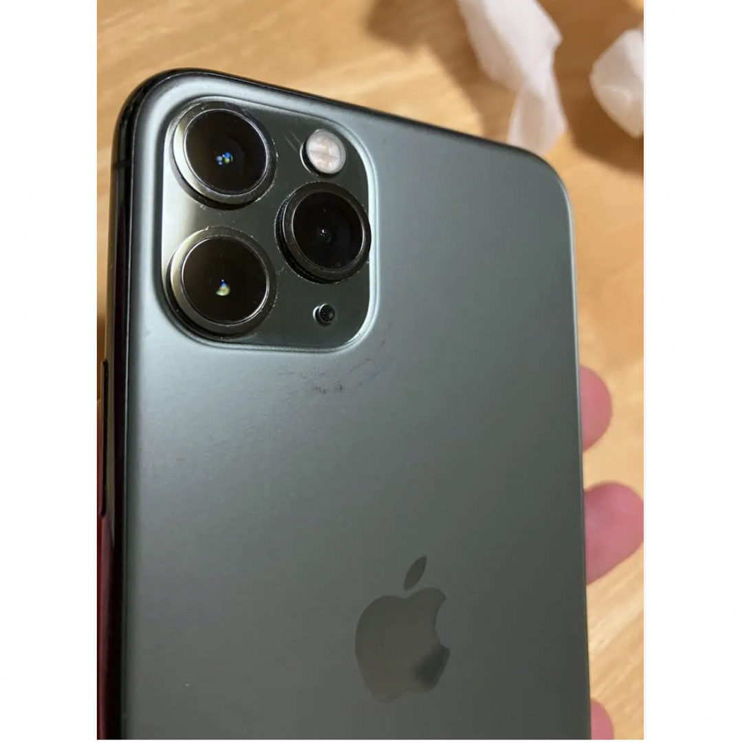 iPhone - iPhone11pro ミッドナイトグリーン 256GB SIMフリーの通販 by