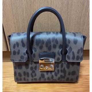 フルラ(Furla)のFURLA  フルラ　2wayバッグ　レオパード(ハンドバッグ)