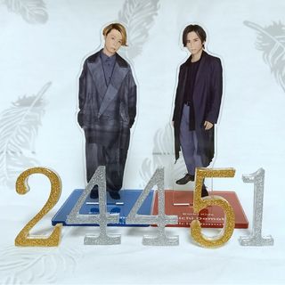 キンキキッズ(KinKi Kids)のKinKiKids アクスタ ディスプレイ 24451 ハンドメイド シルバー(アイドルグッズ)