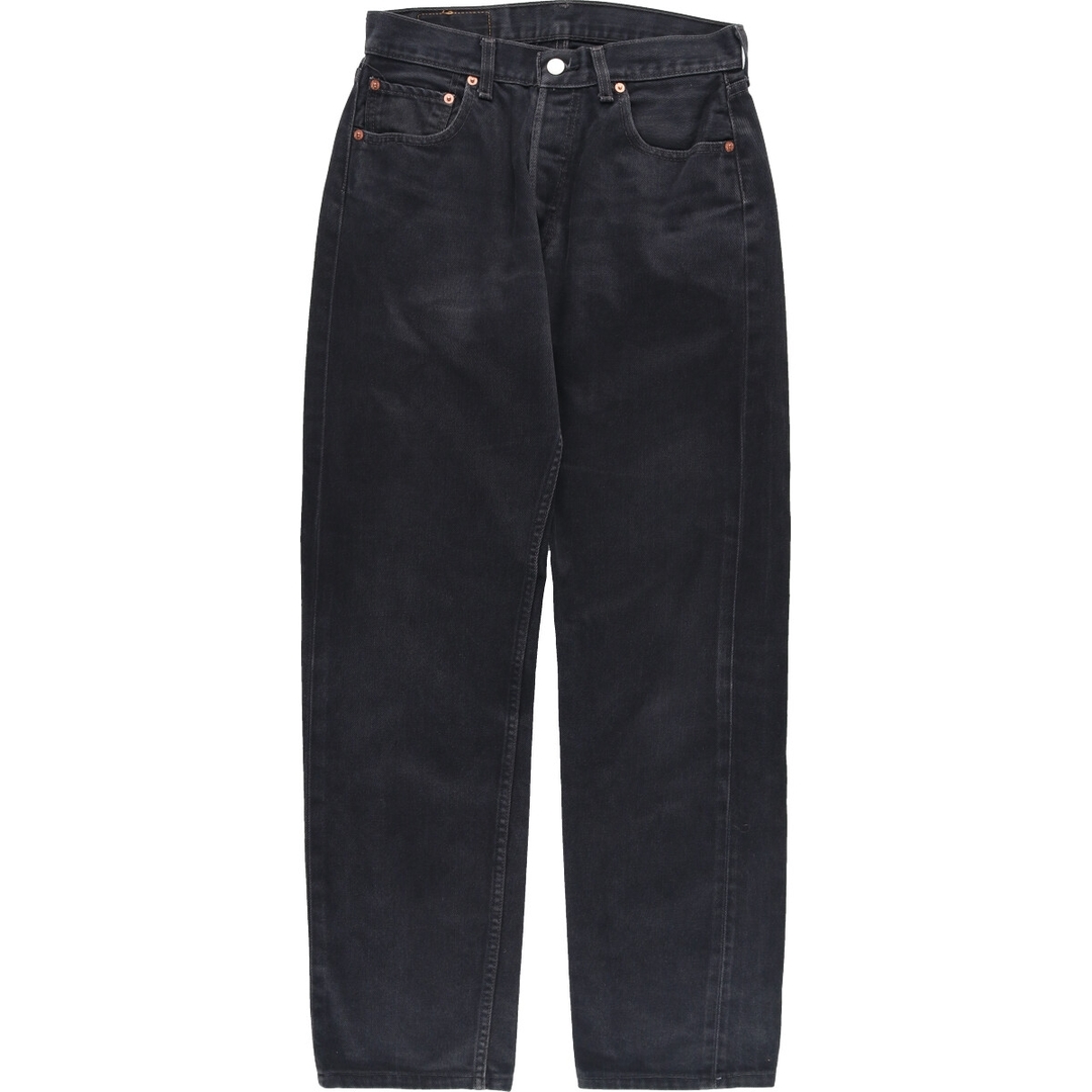 -ランクリーバイス Levi's ユーロモデル 517 ブラック ブーツカットジーンズ デニムパンツ レディースL(w28) /eaa374547