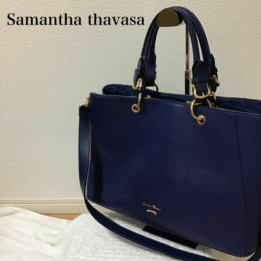 美品✨Samantha Thavasaサマンサタバサショルダーバッグハンドバッグ