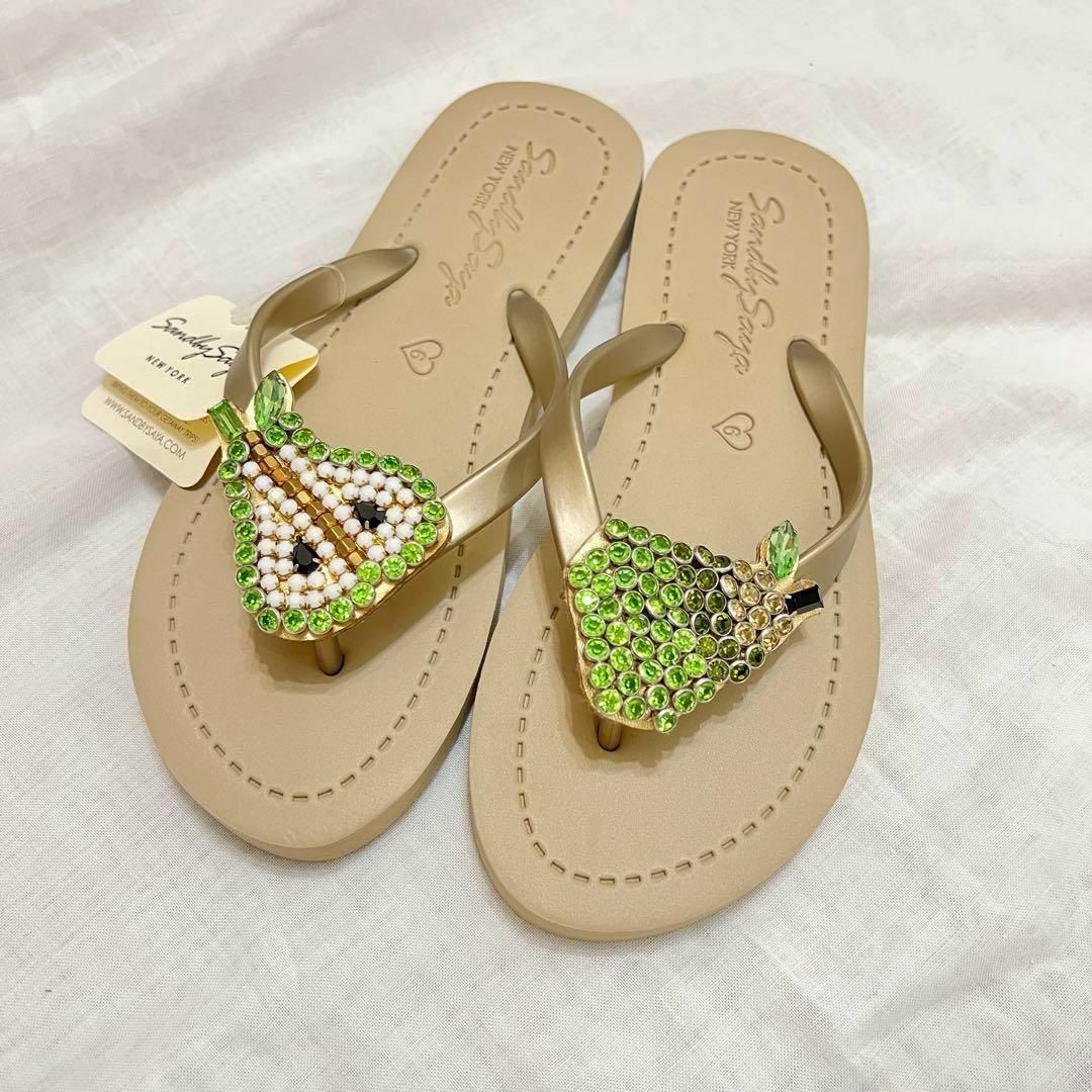 SAND BY SAYA - 【 新品 】サンドバイサヤ ビーチサンダル 洋梨