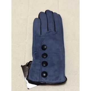 396新品PIUMELLI ピュメリ 羊革レザースエード手袋イタリア製の通販 by
