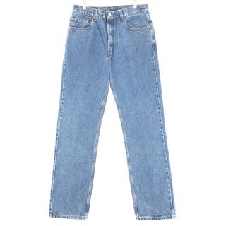 リーバイス(Levi's)の古着 90年代 リーバイス Levi's 505 REGULAR FIT STRAIGHT LEG テーパードデニムパンツ メンズw33 ヴィンテージ /eaa346361(デニム/ジーンズ)