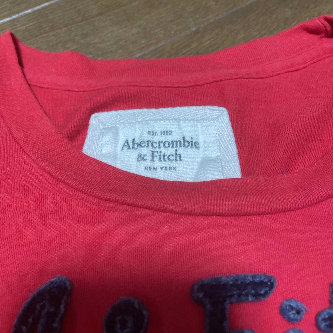 Abercrombie&Fitch(アバクロンビーアンドフィッチ)のアバクロ　abercrombie レディース　Tシャツ　半袖 レディースのトップス(Tシャツ(半袖/袖なし))の商品写真