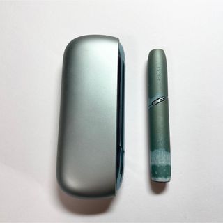 アイコス(IQOS)のIQOS duo アクアマリン 限定カラー 本体 ホルダー(タバコグッズ)