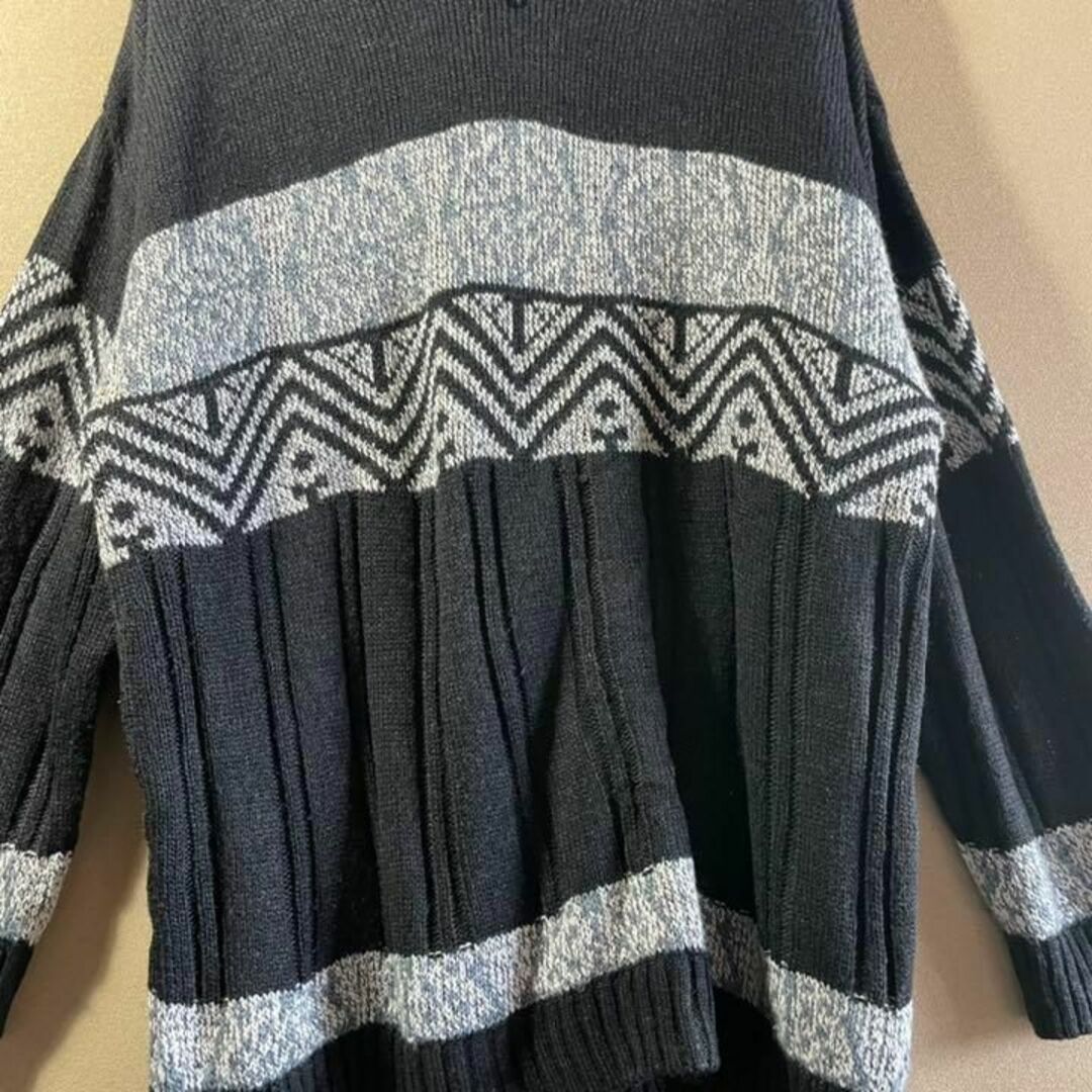 【VINTAGE】USA IMPORT KNIT レトロ 古着 レディースのトップス(ニット/セーター)の商品写真