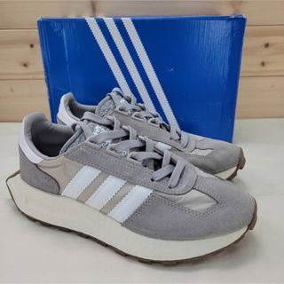 アディダス(adidas)のアディダス レトロピー E5 グレー 22.5cm(スニーカー)