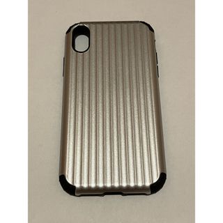 iPhoneXRカバー　シルバー(モバイルケース/カバー)