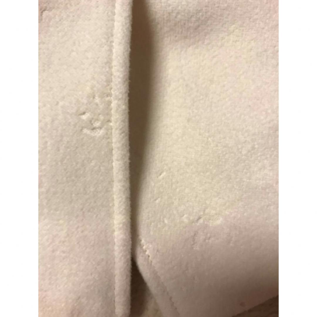 QUEENS COURT(クイーンズコート)のクイーンズコート 高級ロングコート オフホワイト 日本製 レディースのジャケット/アウター(ロングコート)の商品写真