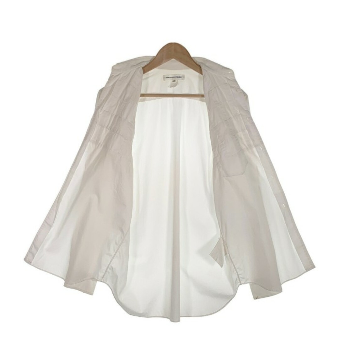 COMME des GARCONS SHIRT コムデギャルソンシャツ デザインシャツ ホワイト S16039 Size S COMME des GARCONS SHIRT コムデギャルソンシャツ デザインシャツ ホワイト S16039 Size S