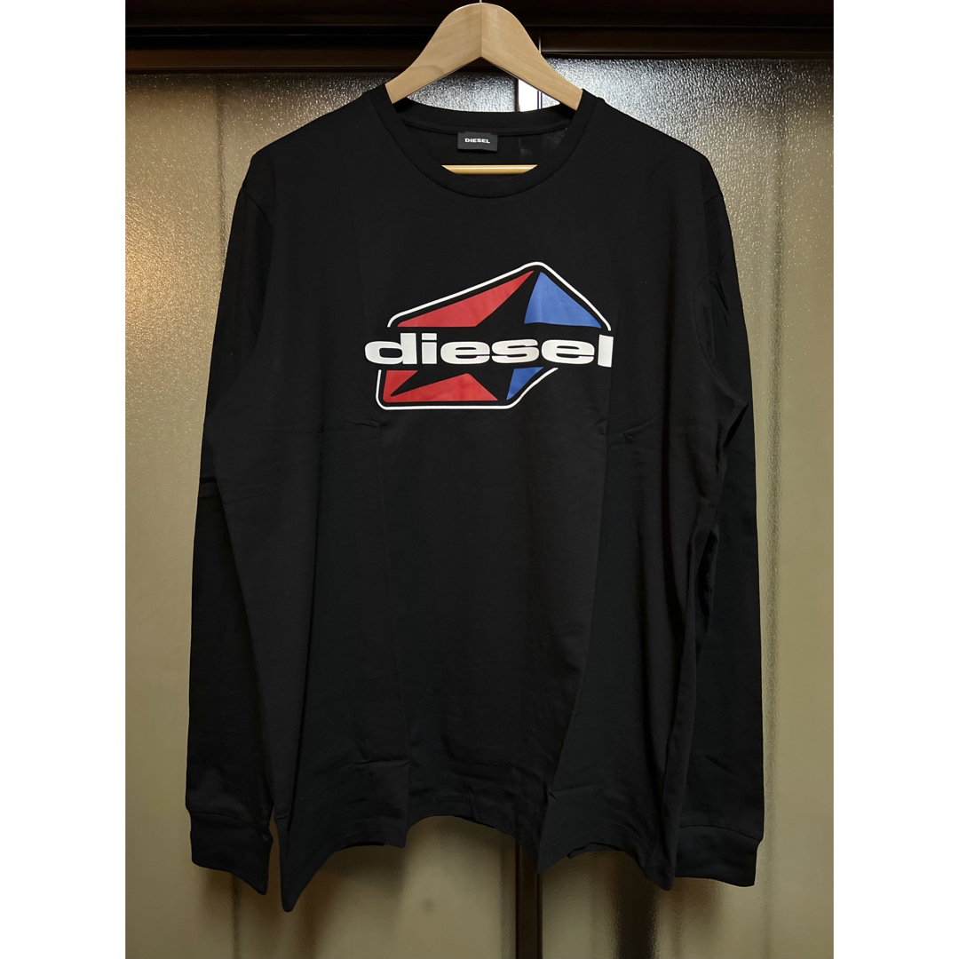 DIESEL  新品未使用　3XL  ロング　Tシャツ　ロンT　黒　ディーゼル