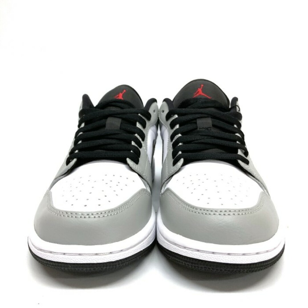 ★NIKE ナイキ AIR JORDAN 1 LOW LT SMOKE GREY エア ジョーダン 1 レトロ スニーカー 553558-030 グレー×ホワイト size27.5cm