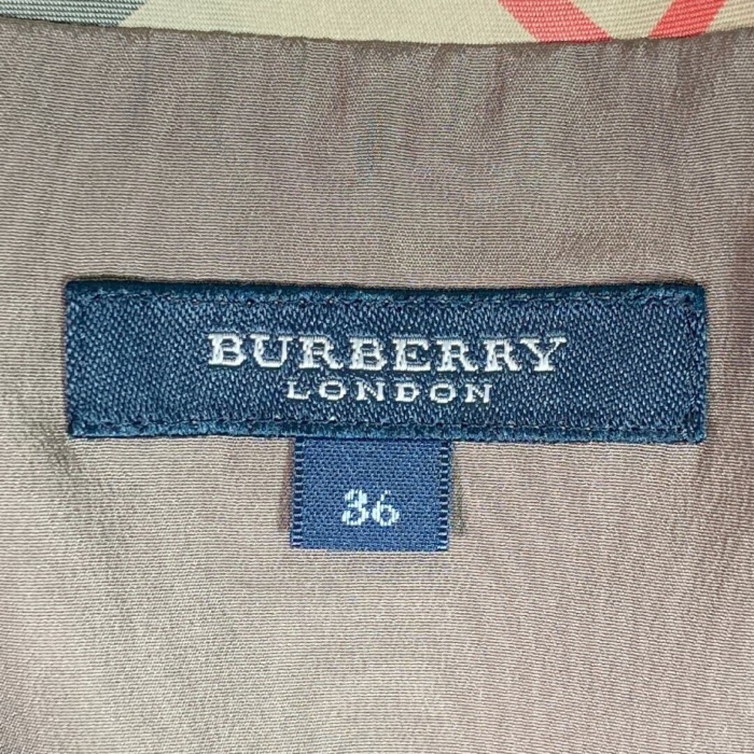 BURBERRY(バーバリー)の★BURBERRY LONDON バーバリーロンドン プリーツスカート ブラウン size36 レディースのスカート(ひざ丈スカート)の商品写真