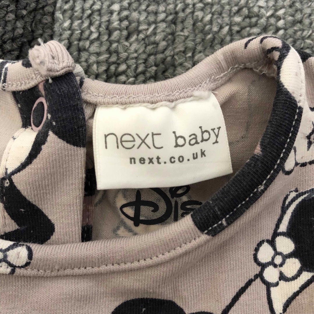 NEXT(ネクスト)のnext baby ディズニー　ミニー　ワンピース  レギンス セット　3〜6M キッズ/ベビー/マタニティのベビー服(~85cm)(ワンピース)の商品写真