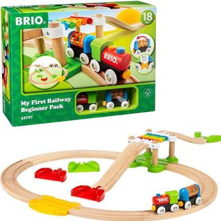 ブリオ(BRIO)のじょうたろう様　専用　BRIO マイファーストレイルウェイ　ビギナーパック(電車のおもちゃ/車)