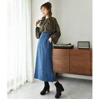 シマムラ(しまむら)のタグ付き☆mumu＆co・しまむら＊2wayギャザーブラウス・ブラウン(シャツ/ブラウス(長袖/七分))