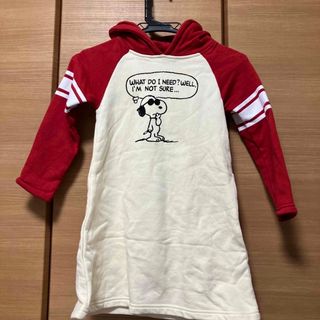 ピーナッツ(PEANUTS)のpeanuts トレーナー ワンピース 120cmサイズ(ワンピース)