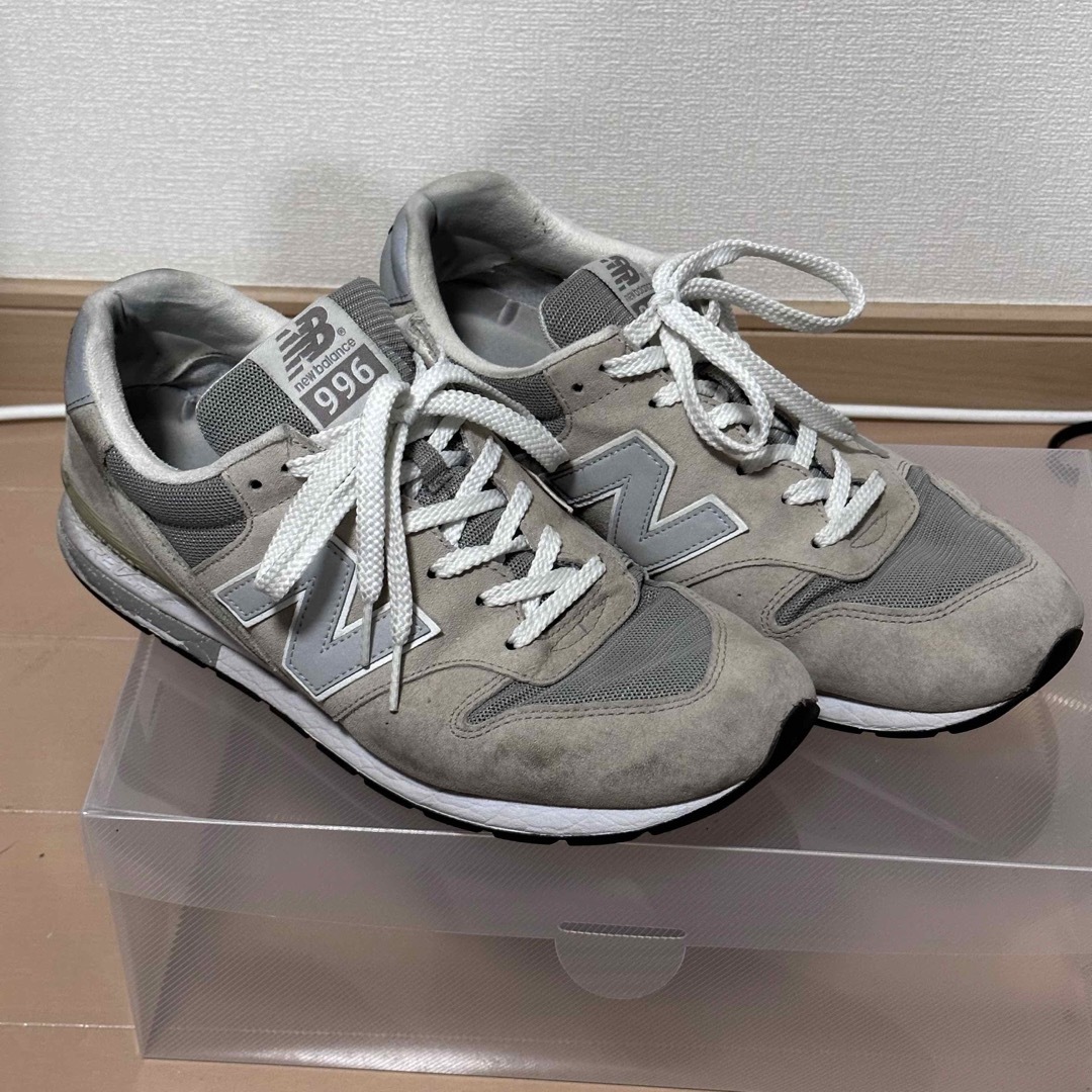 New Balance(ニューバランス)のニューバランス996  27センチ ベージュ スウェード スニーカー メンズの靴/シューズ(スニーカー)の商品写真