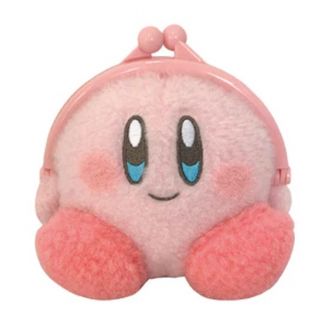 ニンテンドウ(任天堂)の【新品】星のカービィ にっこり ぷわふわシリーズ がまポーチ  がま口ポーチ(キャラクターグッズ)