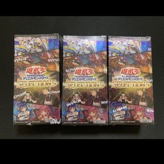 遊戯王 - 遊戯王 セレクション5 シュリンク付き 3BOXの通販 by
