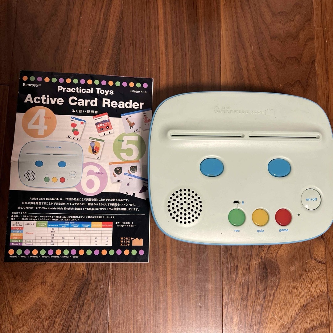 Benesseワールドワイドキッズ 未使用カード多数 フォニックスDVD 果物