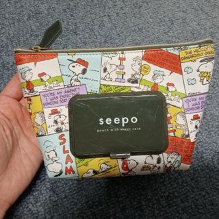 スヌーピー(SNOOPY)のseepo シートケース　ポーチ　SNOOPY(ポーチ)