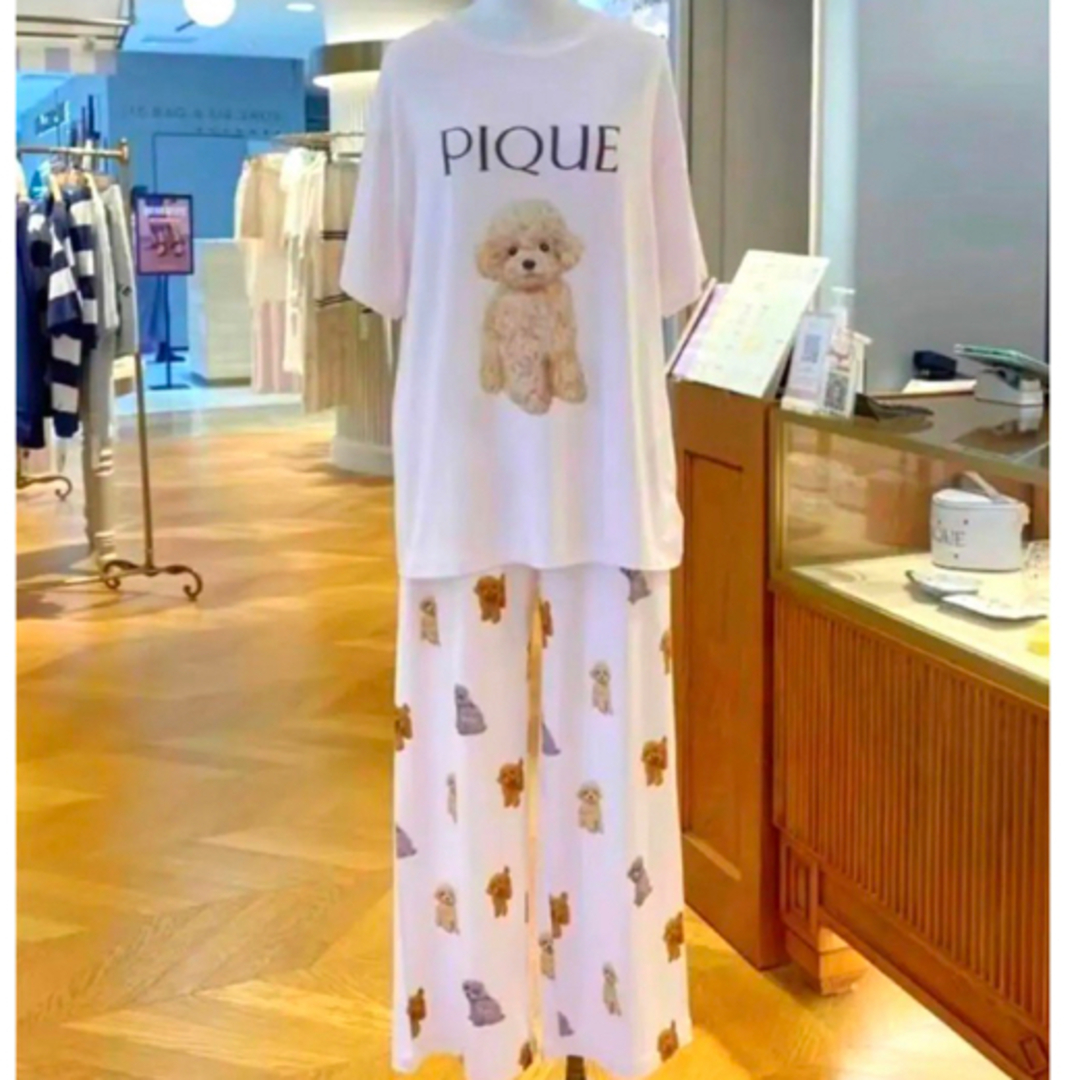 gelato pique - 新品gelato pique トイプードル Tシャツ&ロング gelato pique - 新品gelato pique トイプードル Tシャツ&ロング