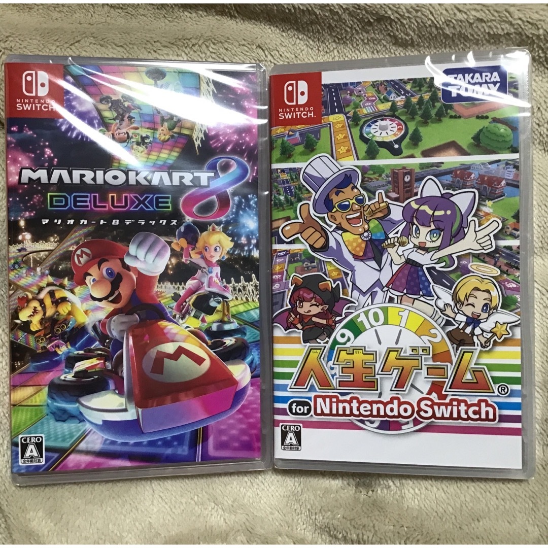マリオカート8 デラックス & 人生ゲームfor Nintendo Switch | フリマアプリ ラクマ