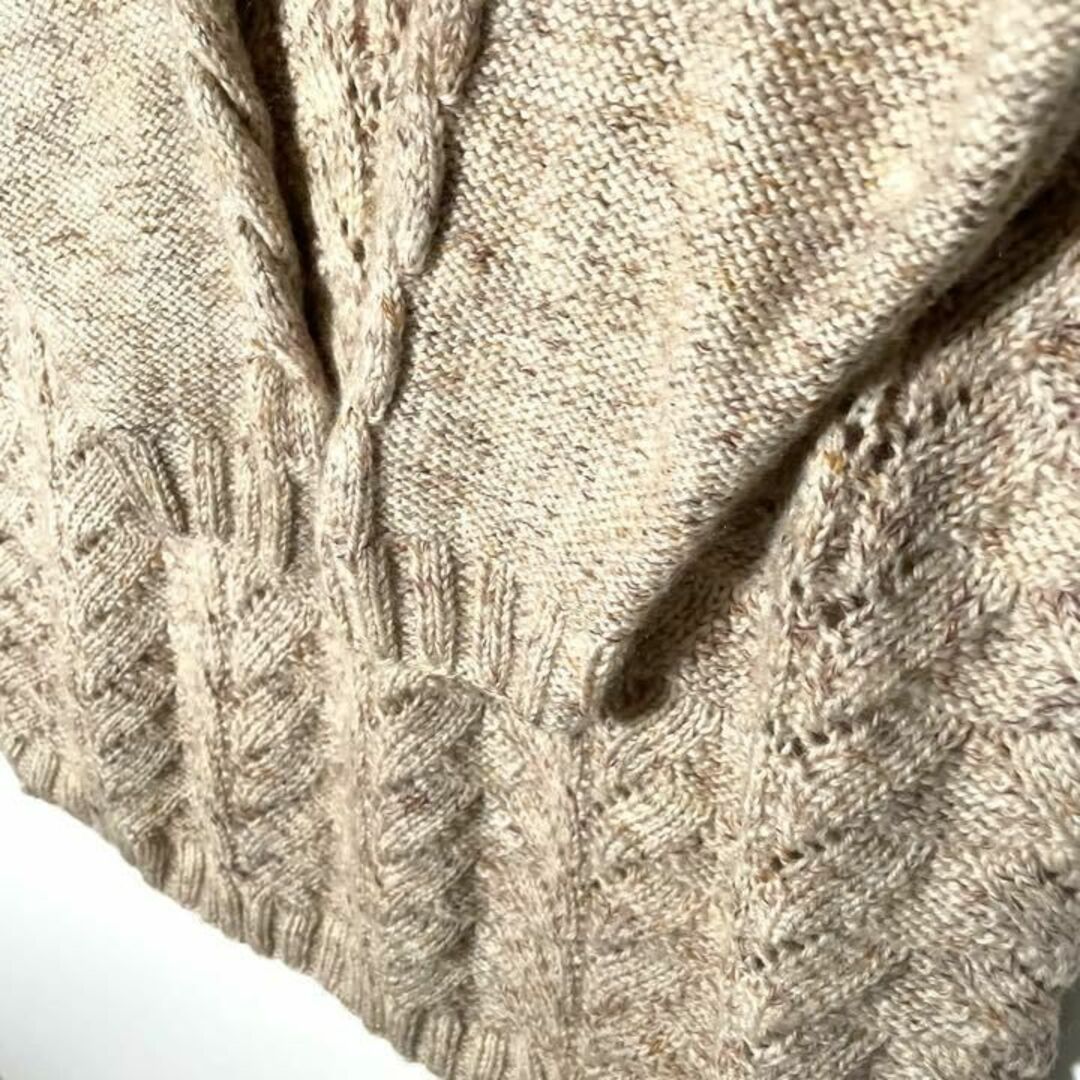 ヴィンテージ ヨーロッパ直輸入!ハンドニット ウール