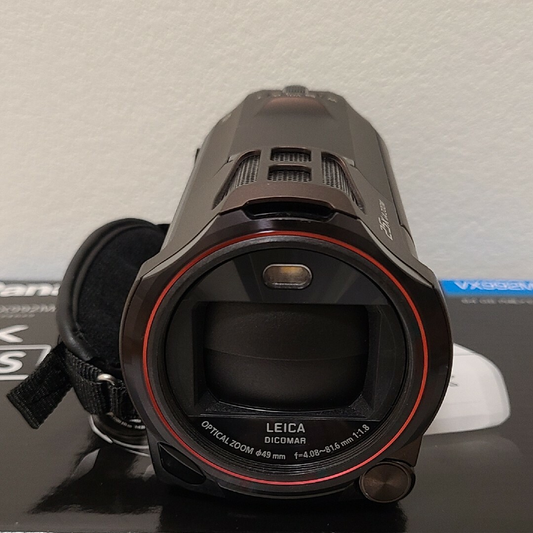 Panasonic(パナソニック)のパナソニック HC-VX992MS 4Kビデオカメラ 保証付 スマホ/家電/カメラのカメラ(ビデオカメラ)の商品写真