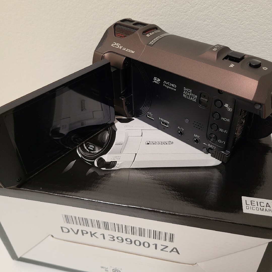 Panasonic(パナソニック)のパナソニック HC-VX992MS 4Kビデオカメラ 保証付 スマホ/家電/カメラのカメラ(ビデオカメラ)の商品写真