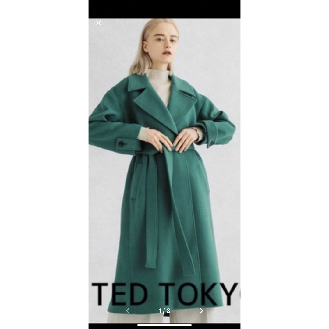 UNITED TOKYO - ユナイテッド TOKYO 緑 スタイリッシュ コートの通販