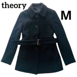 セオリー(theory)の【美品】セオリー　コート　ピーコート　ベルト付　2   M(ピーコート)