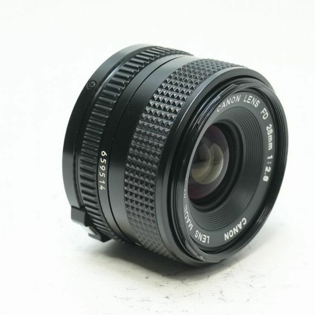 CANON LENS FD 28mm F2 キヤノン 単焦点 フィルムカメラ