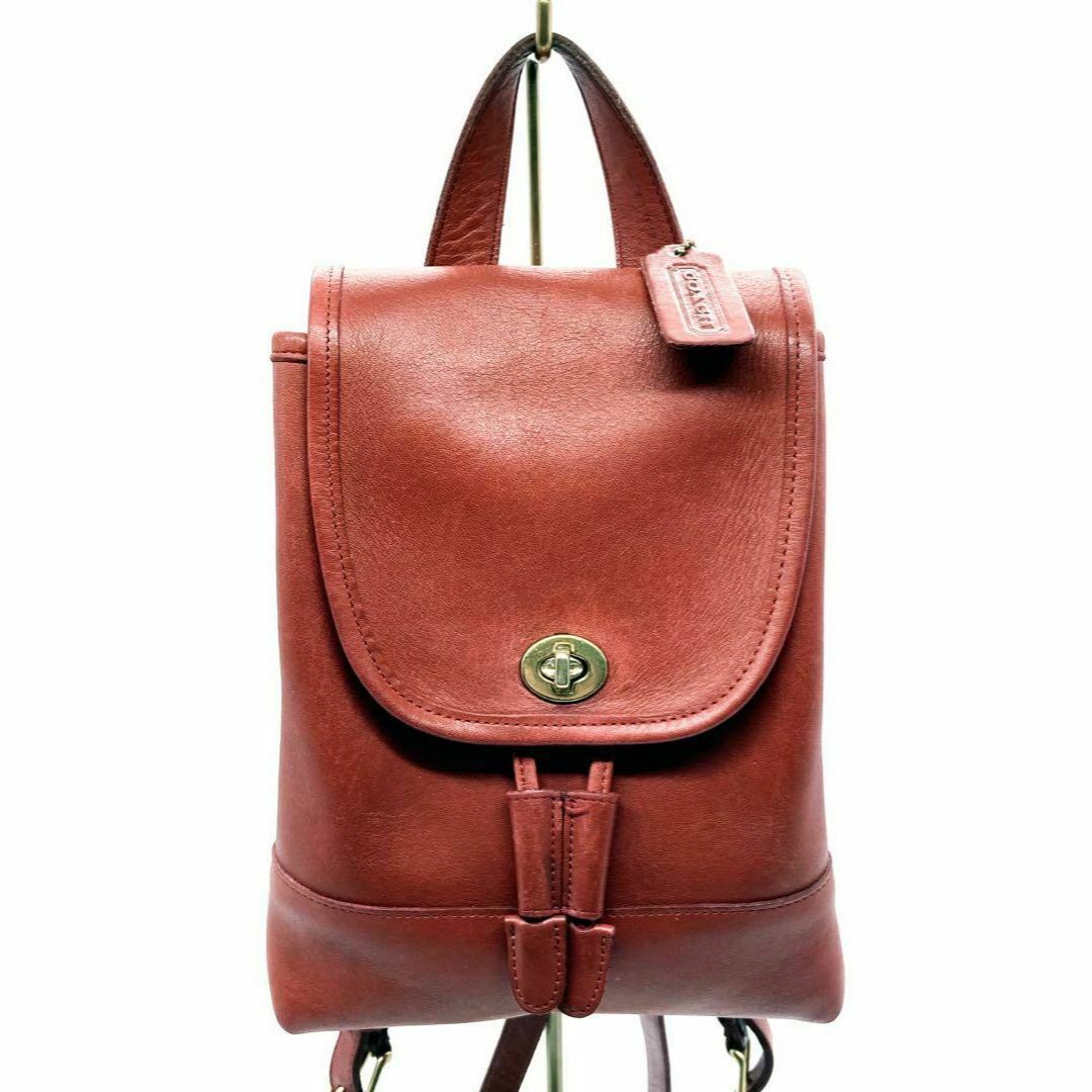 COACH - 【美品】COACHオールドコーチ リュック バックパック ターン
