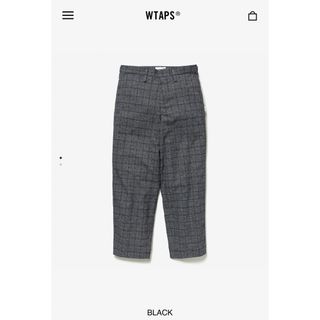 W)taps - BLACK M 22SS WTAPS TUCK 01 / TROUSERS /の通販 by og's