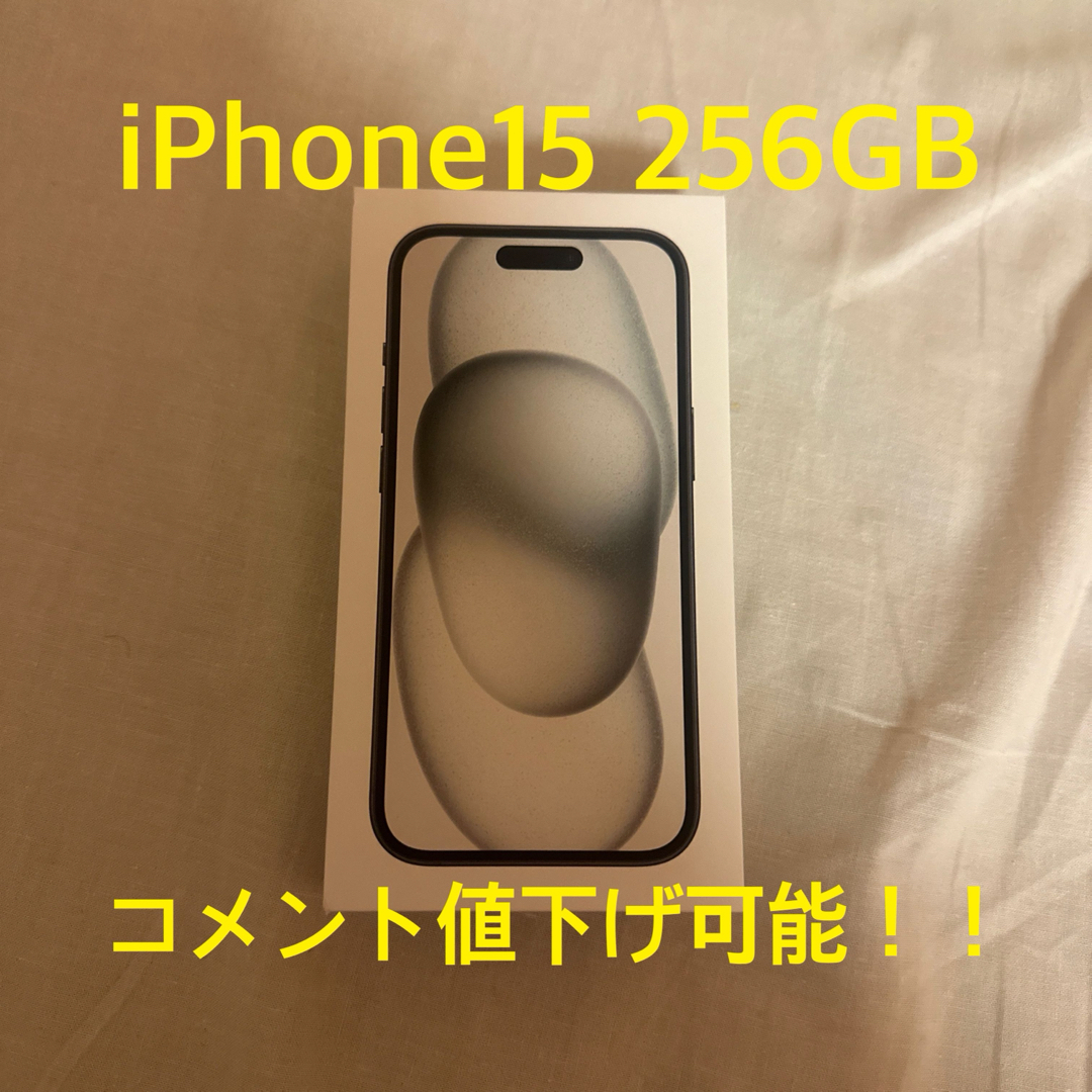 Apple(アップル)の【専用】iPhone15 256GB ブラック スマホ/家電/カメラのスマートフォン/携帯電話(スマートフォン本体)の商品写真