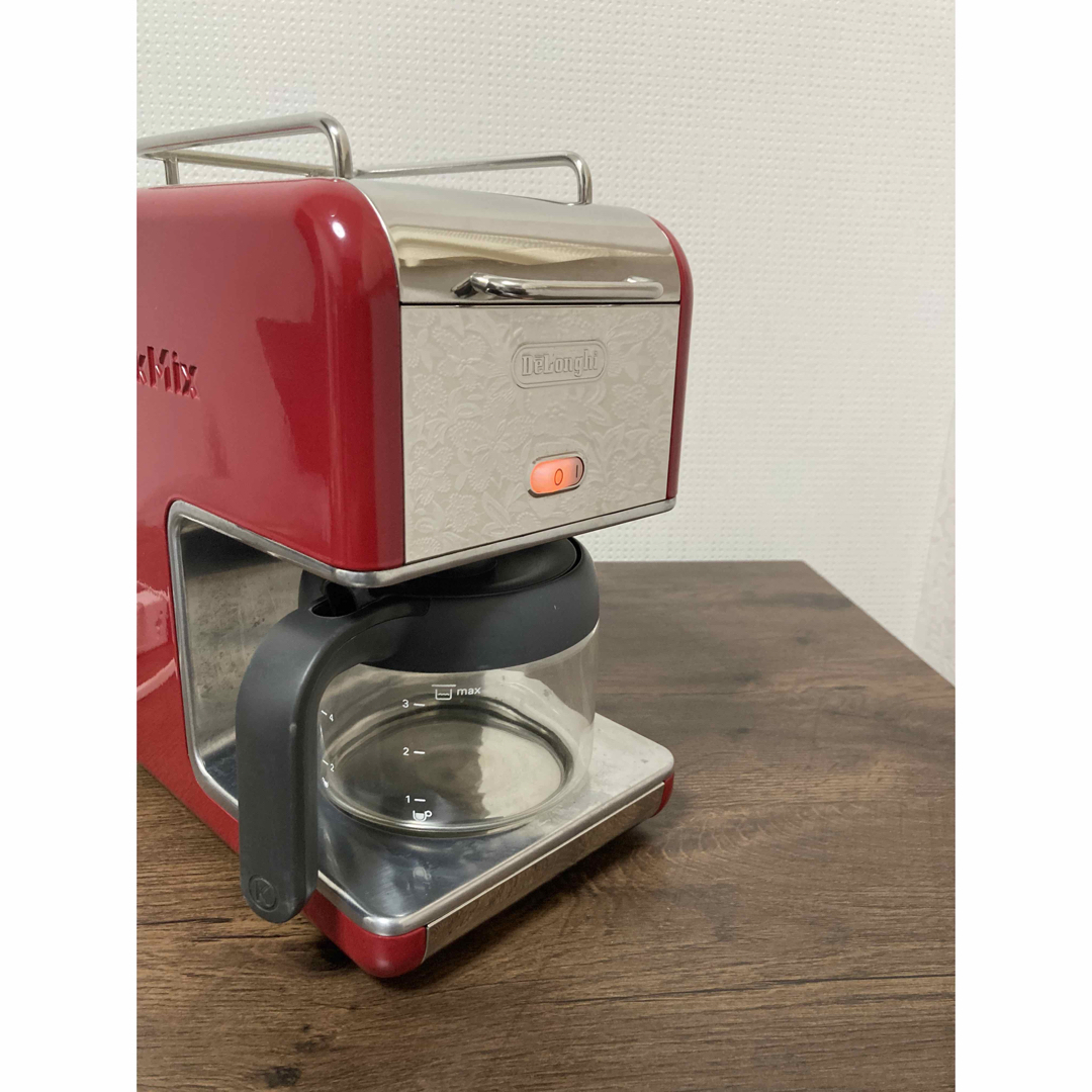 デロンギ ドリップコーヒーメーカー CMB6-RD