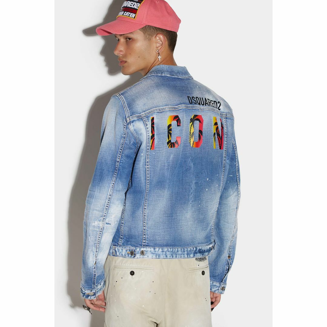 lmc新品 DSQUARED2 ICON SUNSET BOXY JAKET