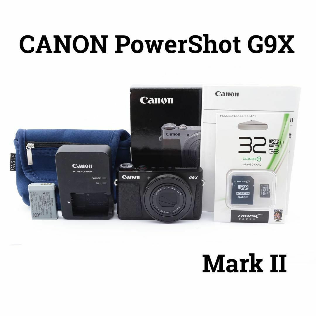 極美品 Canon Power Shot G9X Mark II キヤノン-