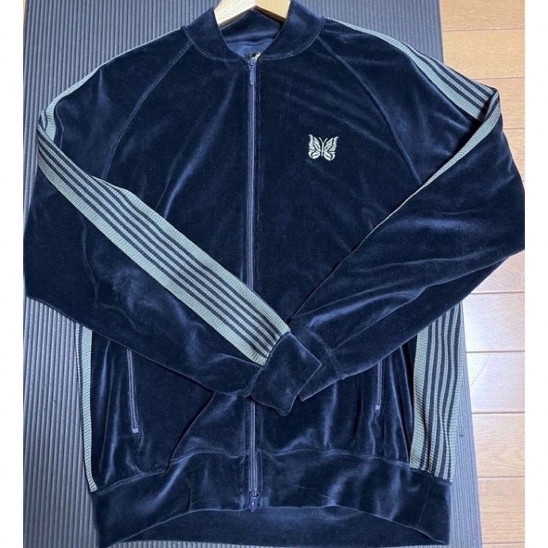 needles 22aw velour track jacket OldRose