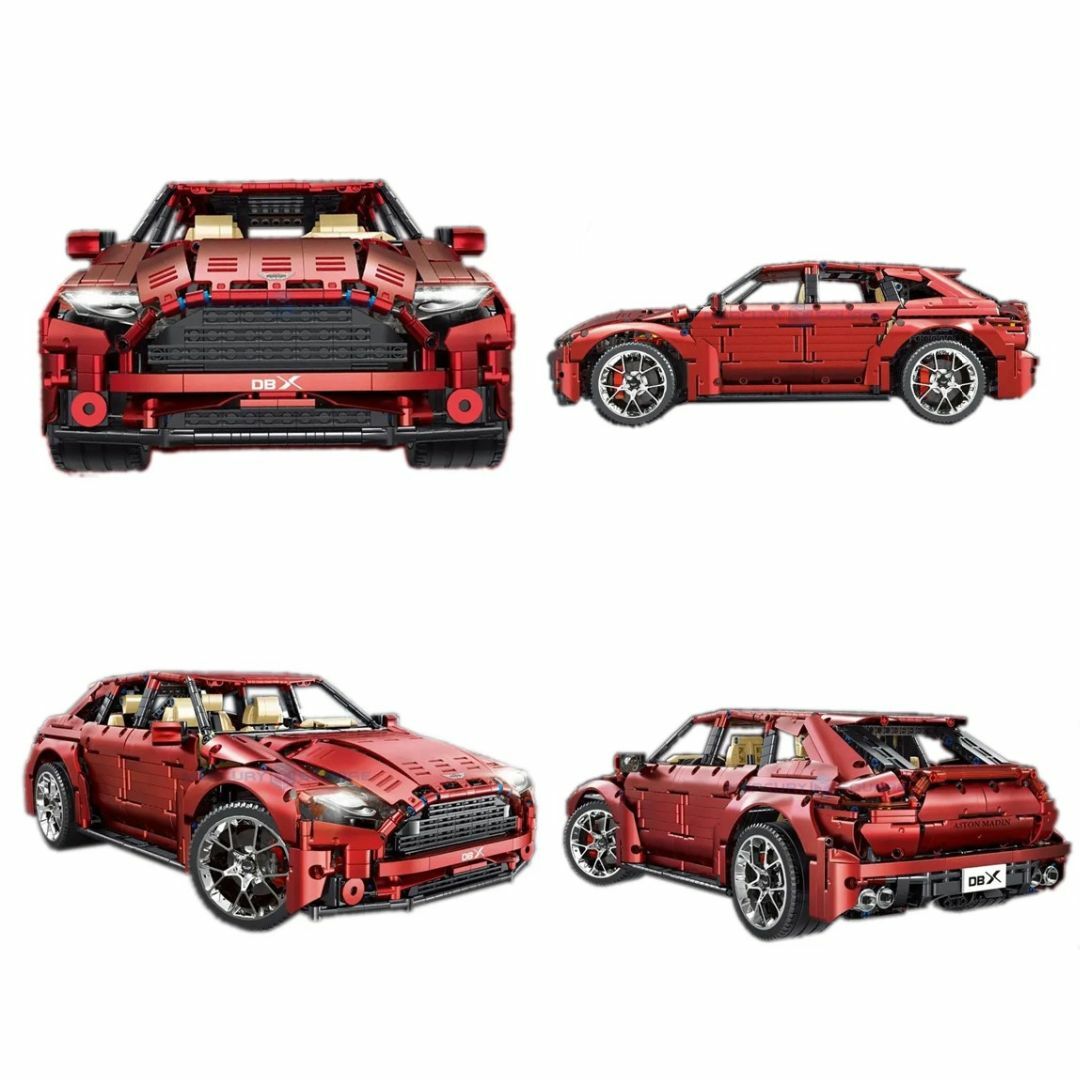 箱なし LEGO レゴ互換 アストンマーティン DBX SUV 3,145ピース-