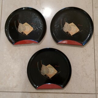 KANSAI 花型　おぼん&菓子鉢　セット