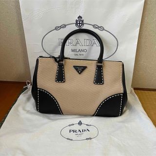 プラダ(PRADA)のPRADA ハンド ショルダー バッグ  ステッチ(ハンドバッグ)