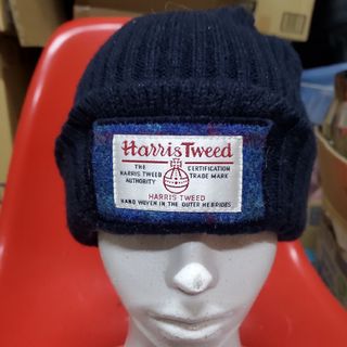 ハリスツイード(Harris Tweed)のハリスツイード　ニット帽　ニットキャップ(ニット帽/ビーニー)