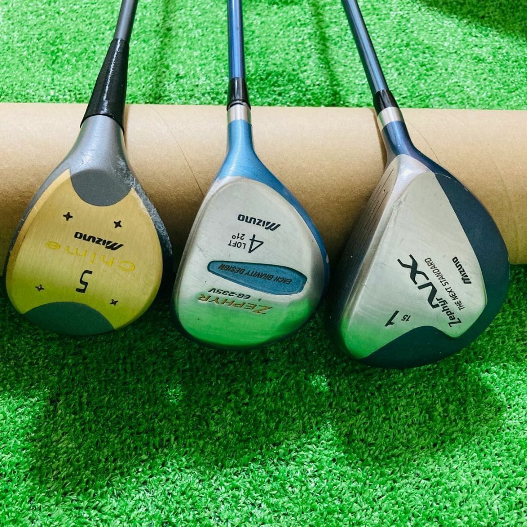 レディース mizuno ゴルフクラブセット 11本 バック付 L-